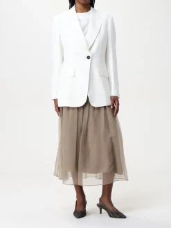 Top smanicato Brunello Cucinelli in seta