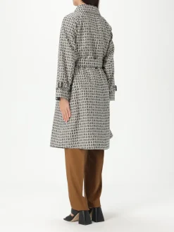 Trench a doppiopetto logato Max Mara The Cube