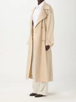 Trench doppiopetto Boss in misto viscosa