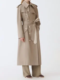 Trench doppiopetto Fabiana Filippi in cotone