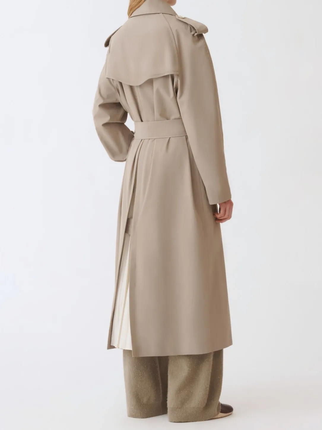 Trench doppiopetto Fabiana Filippi in cotone