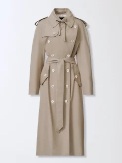 Trench doppiopetto Fabiana Filippi in cotone