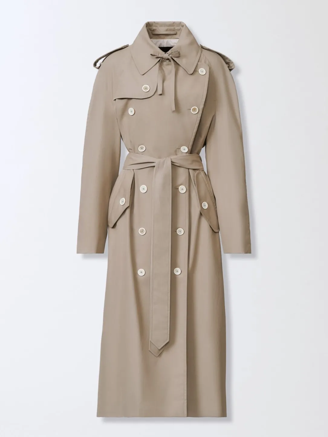 Trench doppiopetto Fabiana Filippi in cotone