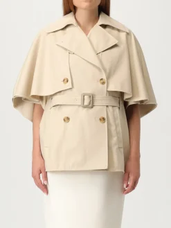 Trench doppiopetto Max Mara in cotone