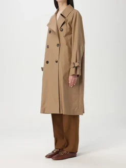 Trench doppiopetto Max Mara The Cube in misto cotone