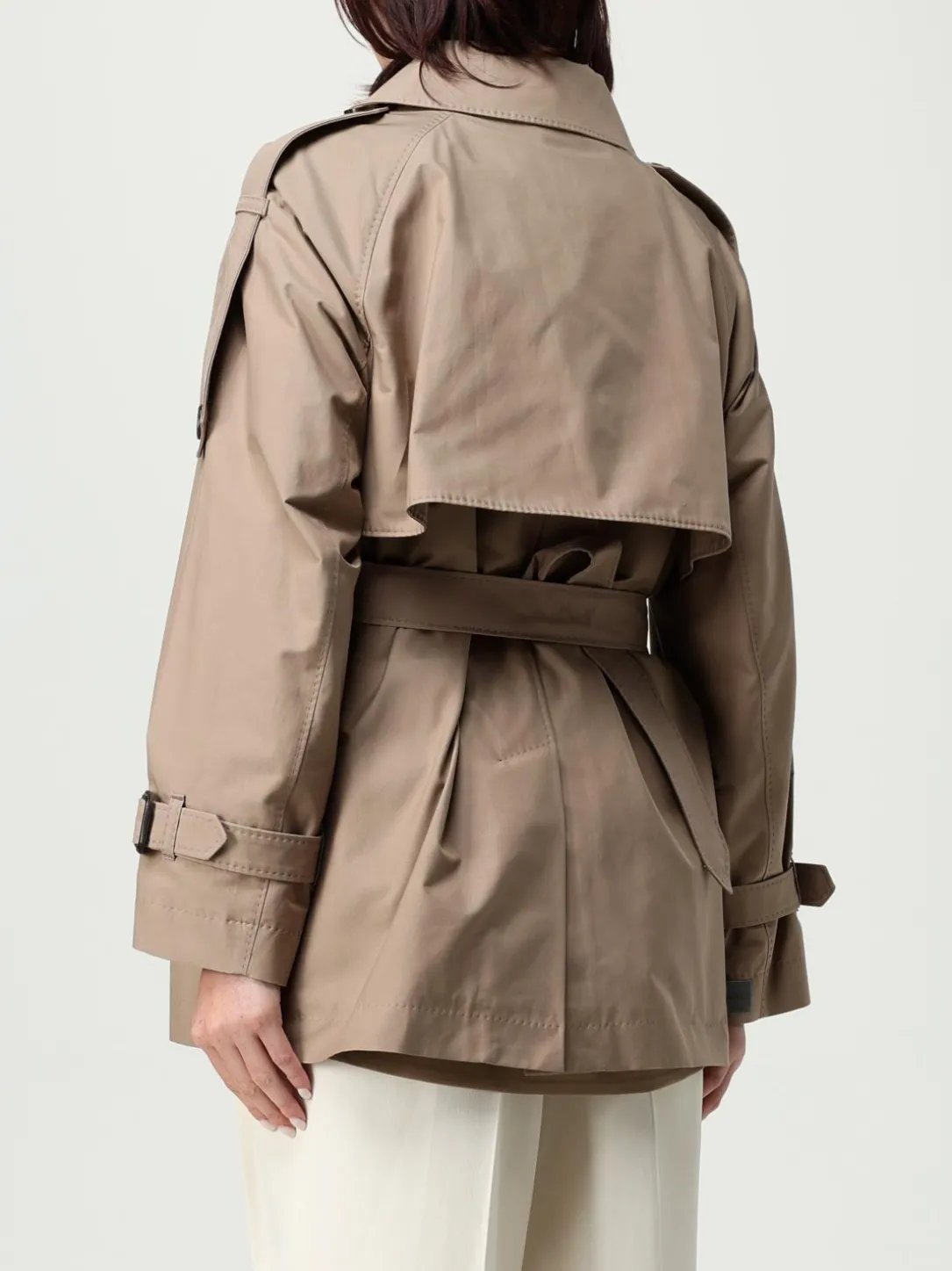 Trench doppiopetto Max Mara The Cube in misto cotone
