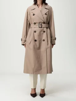 Trench doppiopetto Max Mara The Cube in misto cotone