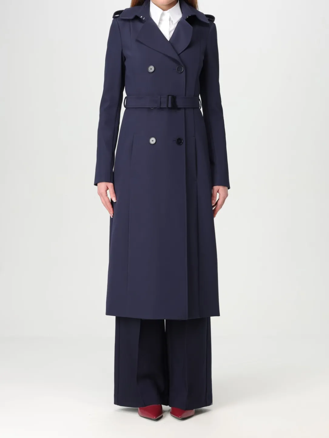 Trench doppiopetto Patrizia Pepe in nylon