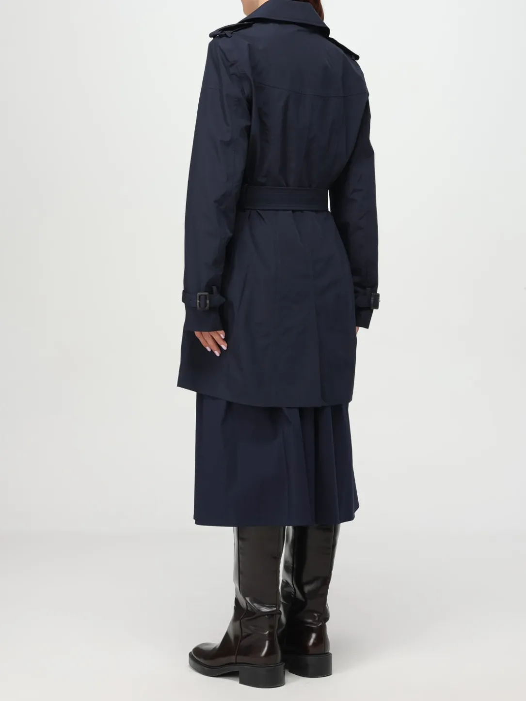 Trench doppiopetto Save The Duck in tessuto tecnico