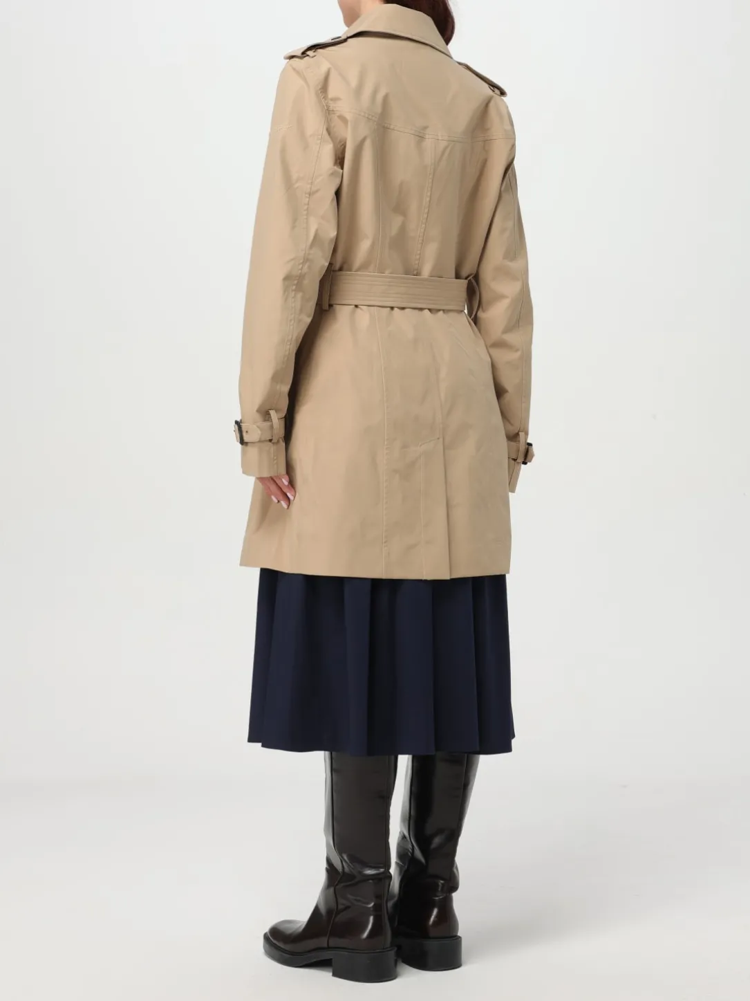 Trench doppiopetto Save The Duck in tessuto tecnico