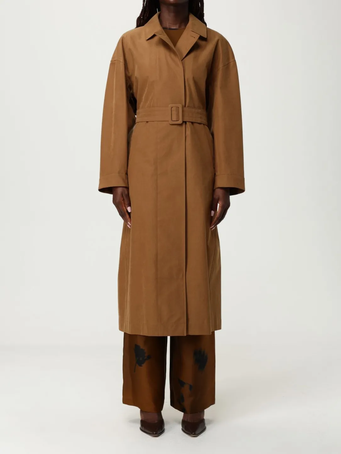 Trench Max Mara Leisure in misto cotone