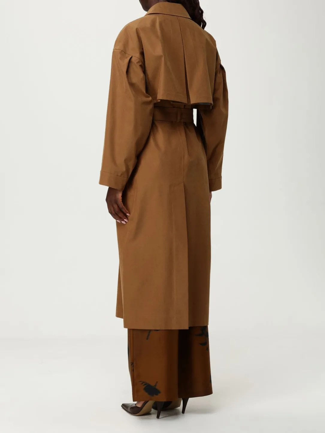 Trench Max Mara Leisure in misto cotone