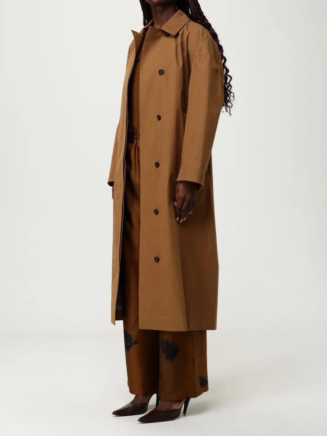 Trench Max Mara Leisure in misto cotone
