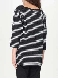 T-shirt a righe Liu Jo con borchie