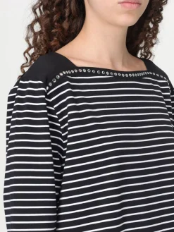 T-shirt a righe Liu Jo con borchie