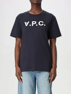 T-shirt A.P.C. in cotone con logo