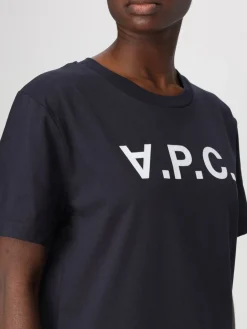T-shirt A.P.C. in cotone con logo