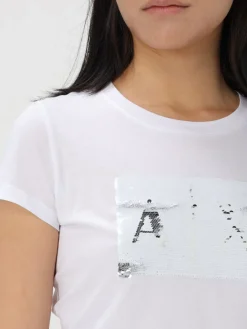 T-shirt Armani Exchange in cotone con logo