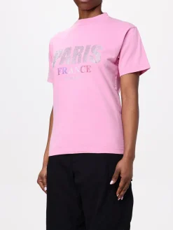 T-shirt Balenciaga in cotone con logo