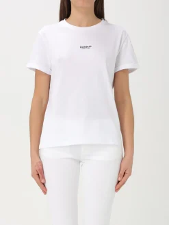 T-shirt basic con logo Dondup