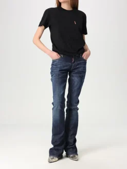 T-shirt basic Dsquared2 in cotone