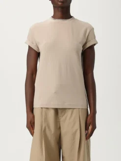 T-shirt basic in cotone Brunello Cucinelli