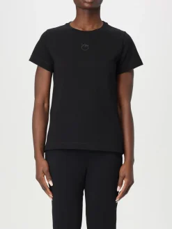 T-shirt basic in cotone Pinko