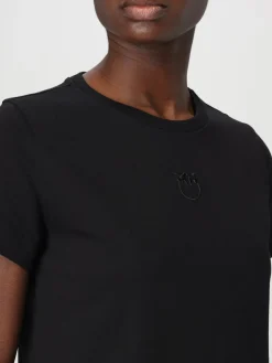 T-shirt basic in cotone Pinko