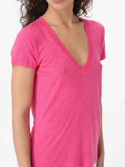 T-shirt basic Iro in lino