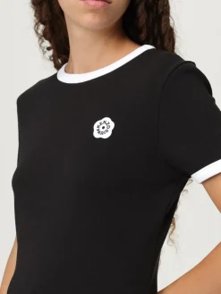 T-shirt basic Kenzo in cotone con Boke Flower