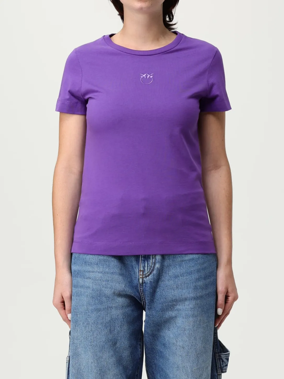 T-shirt basic Pinko in cotone