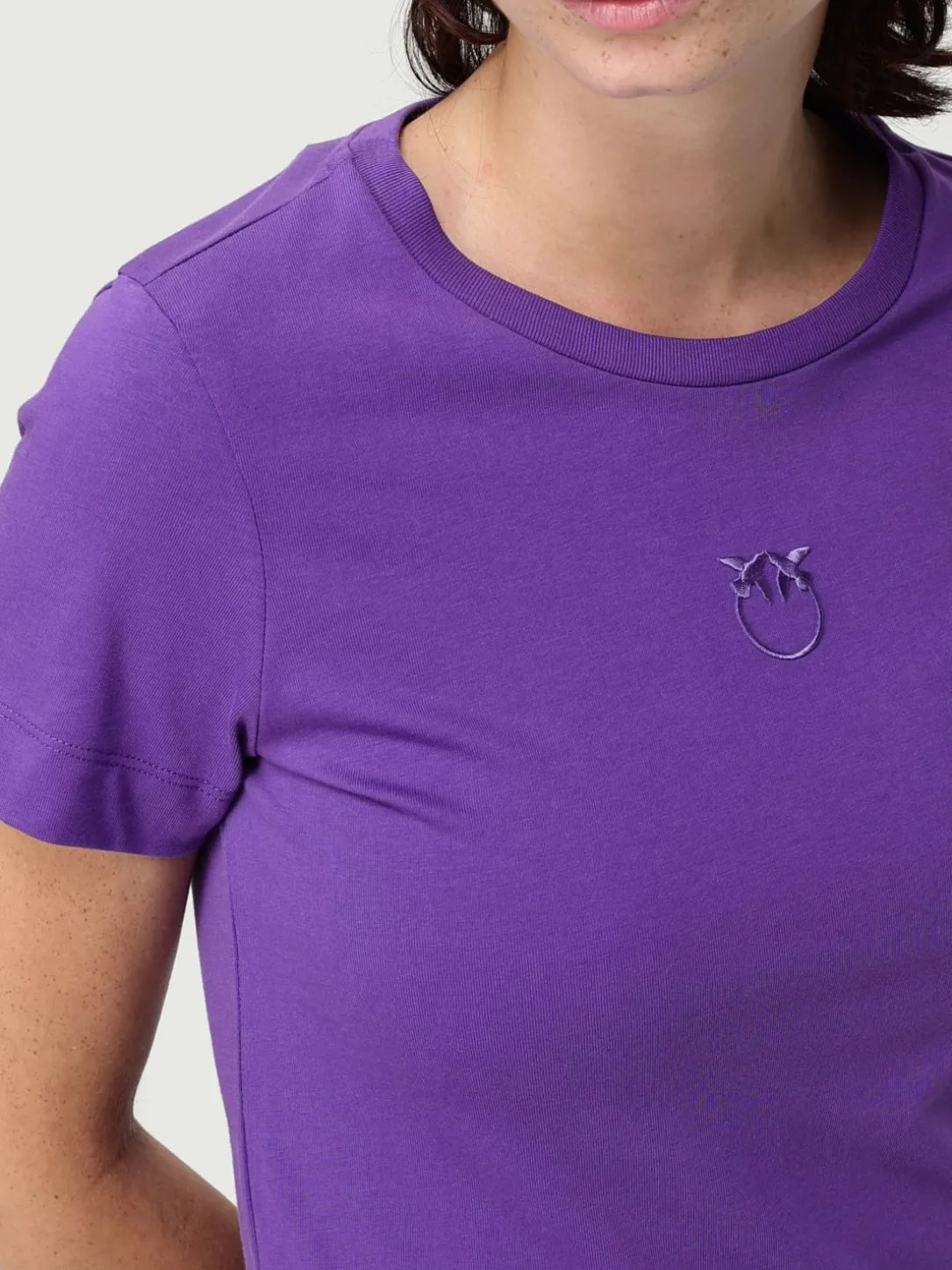 T-shirt basic Pinko in cotone