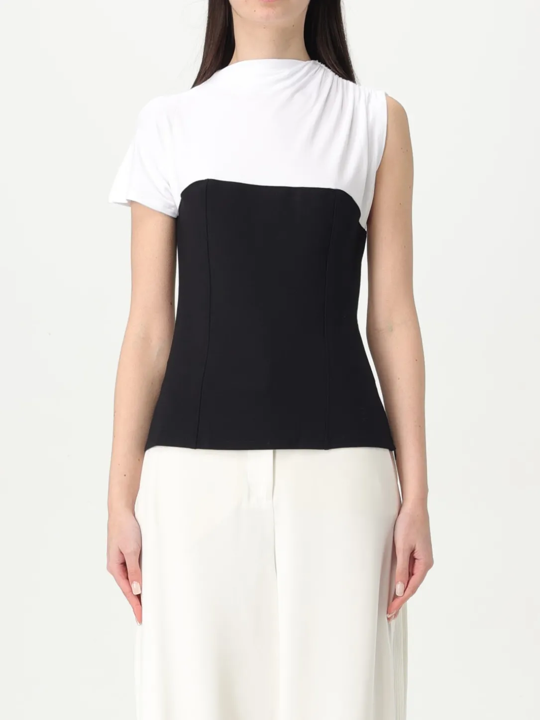 T-shirt bicolore Karl Lagerfeld