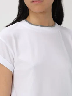 T-shirt Brunello Cucinelli in cotone stretch