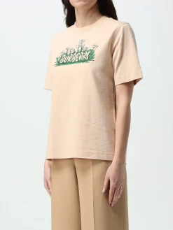 T-shirt Burberry in cotone con logo