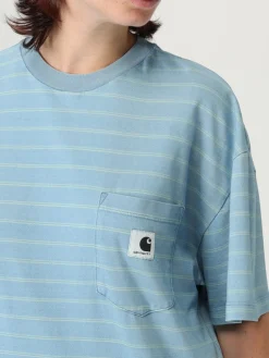 T-shirt Carhartt Wip in cotone a righe