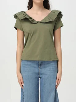 T-shirt con rouches Liu Jo