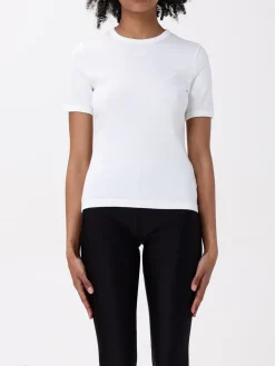 T-shirt Courrèges in cotone stretch