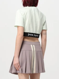 T-shirt crop Palm Angels
