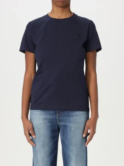 T-shirt Dondup in cotone con logo ricamato