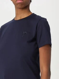 T-shirt Dondup in cotone con logo ricamato
