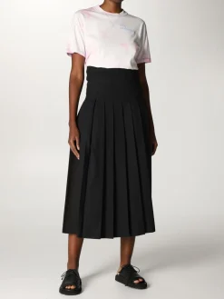 T-shirt Eden High by McQ in cotone con logo e stampa tie dye