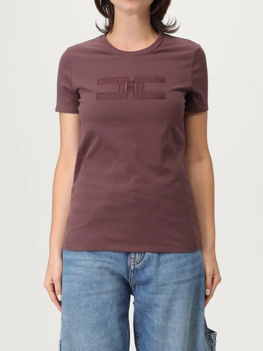 T-shirt Elisabetta Franchi in cotone