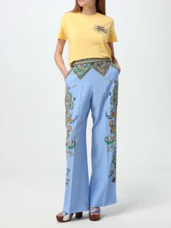 T-shirt Etro in cotone con logo