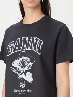 T-shirt Ganni in cotone organico