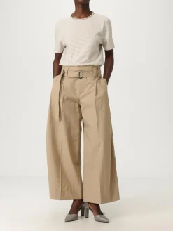 T-shirt in cotone a righe Brunello Cucinelli