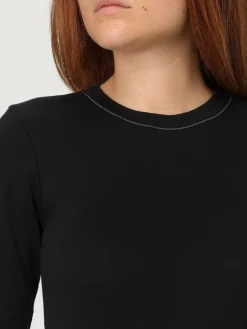 T-shirt in cotone basic Brunello Cucinelli