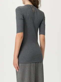 T-shirt in cotone basic Brunello Cucinelli