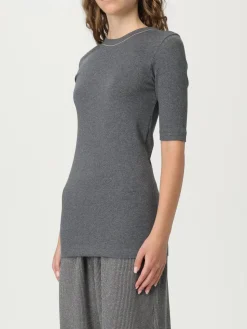 T-shirt in cotone basic Brunello Cucinelli