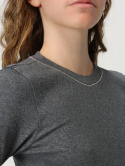 T-shirt in cotone basic Brunello Cucinelli